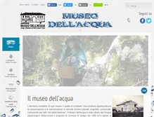 Tablet Screenshot of museodellacqua7comuni.it